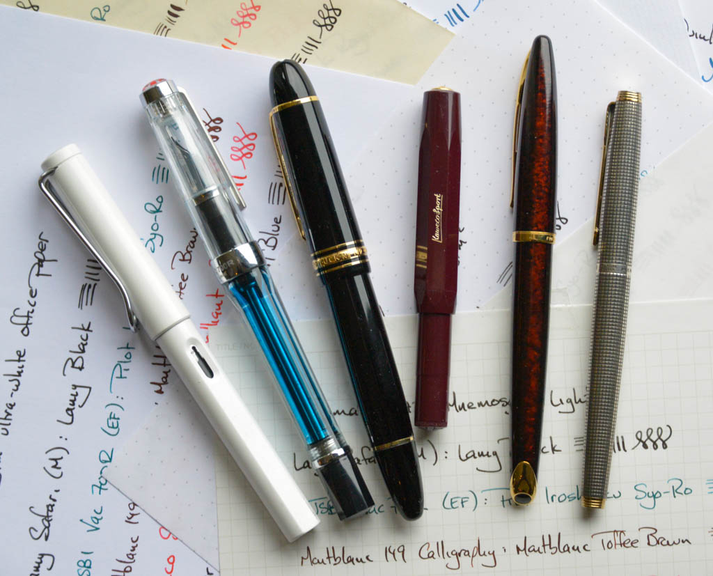Fountain pens, inks, and papers – PM Pens